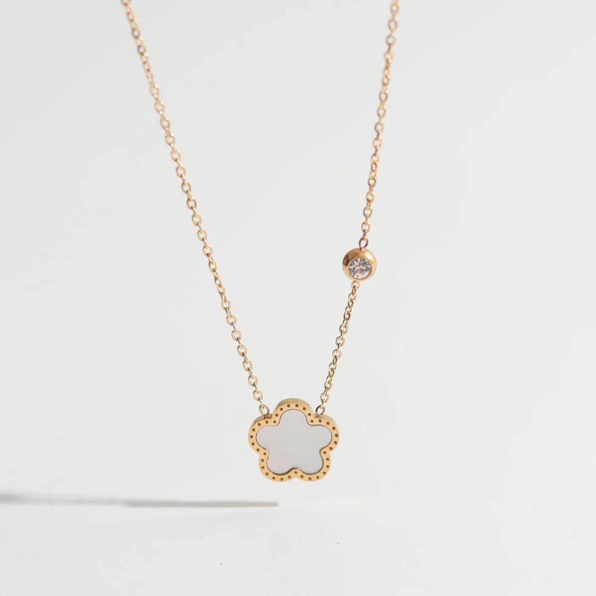 Lucky Bloom Pendant Necklace