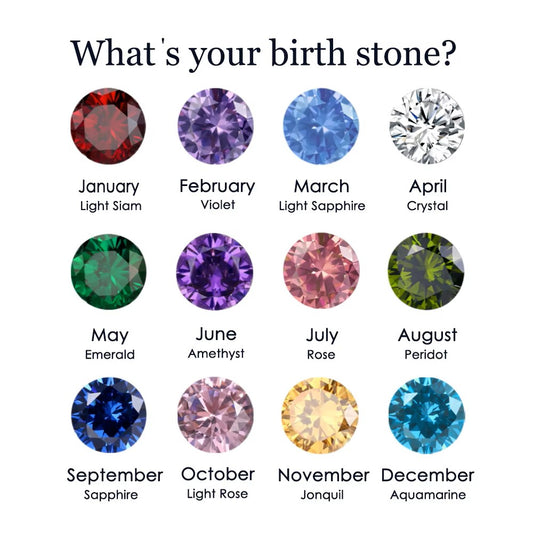 Birthstone Solitaire Necklace