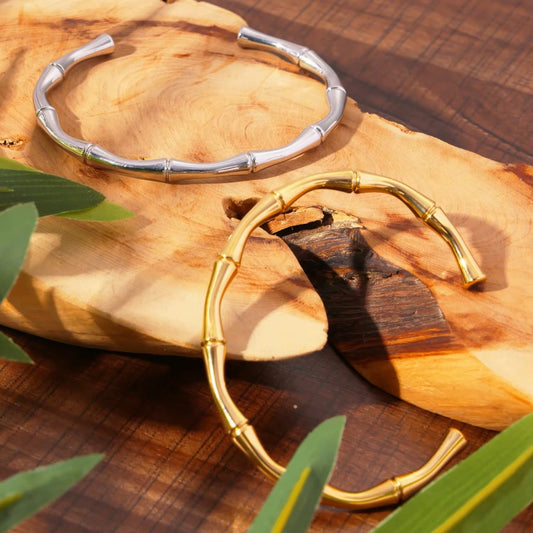 Bamboo Curve Bracelet