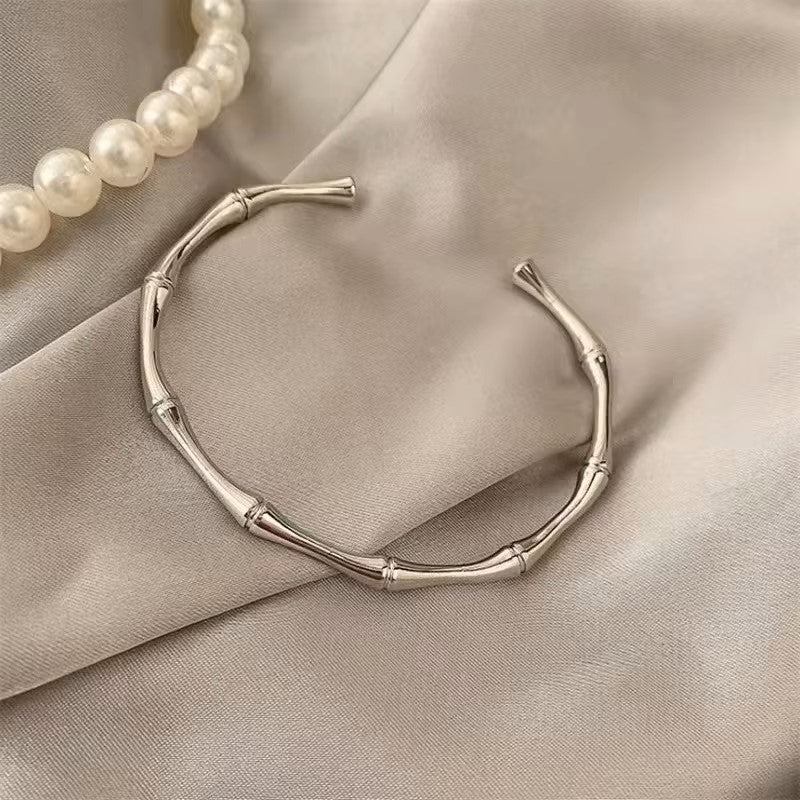 Bamboo Curve Bracelet