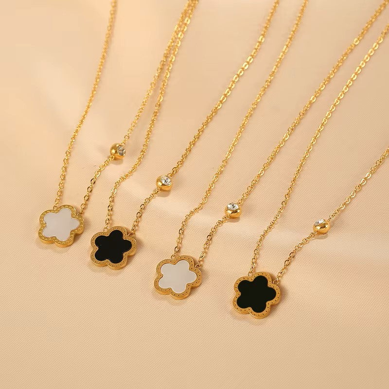 Lucky Bloom Pendant Necklace