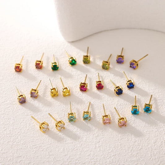 Colorful Gem-Like Earrings