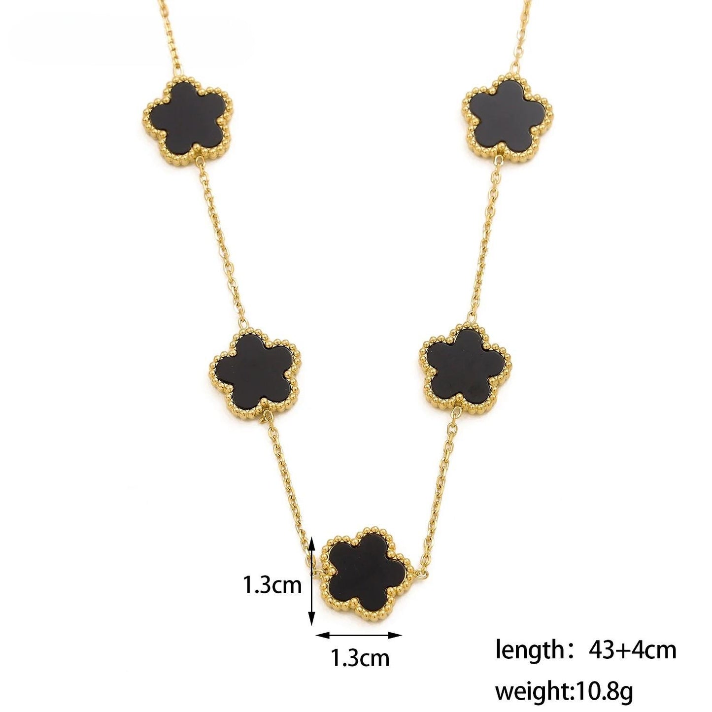 Lucky Bloom Pendant Necklace