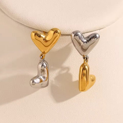 LoveDrop Duo Heart Earrings