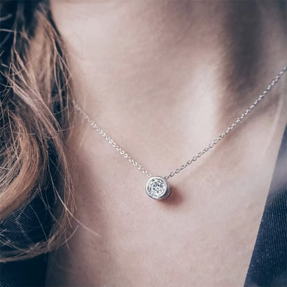 Birthstone Solitaire Necklace
