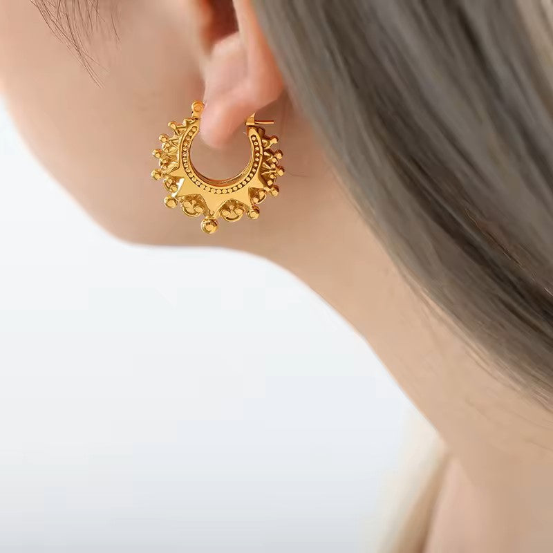 Solara Hoop Earrings