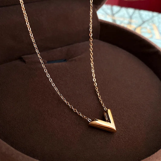 Victory V Necklace