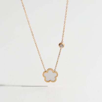 Lucky Bloom Pendant Necklace