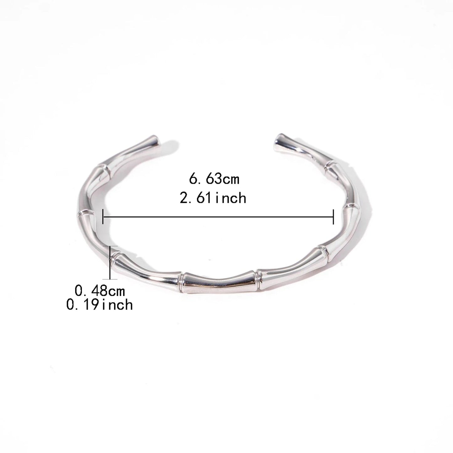 Bamboo Curve Bracelet