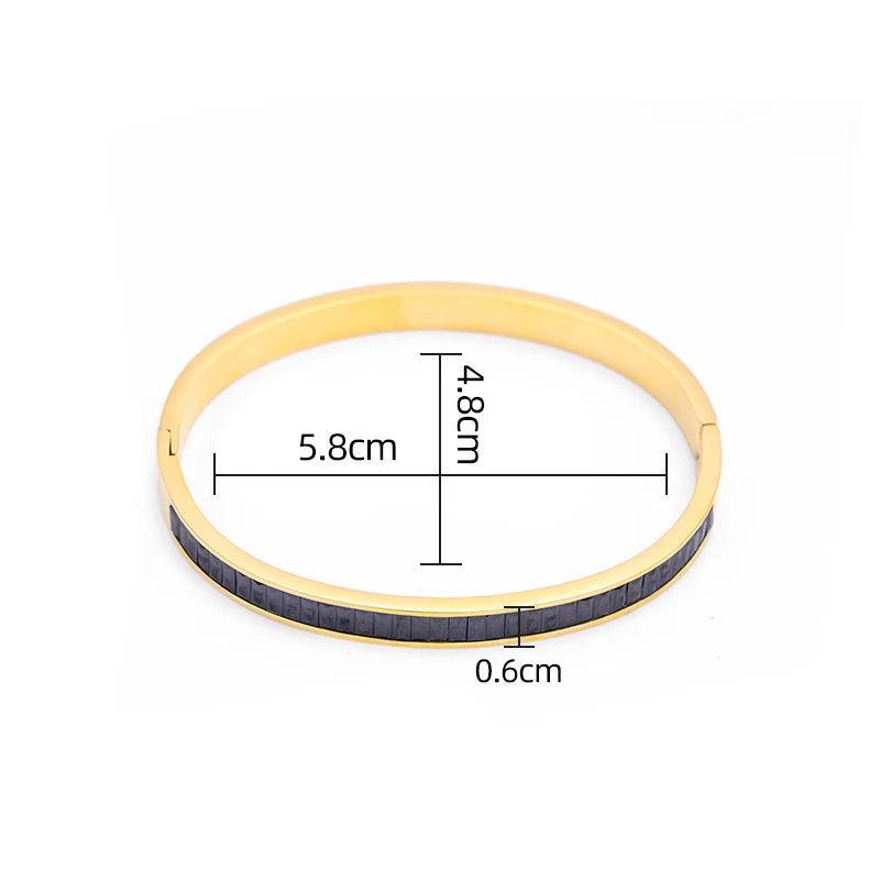 LustreLine Zircon Bangle