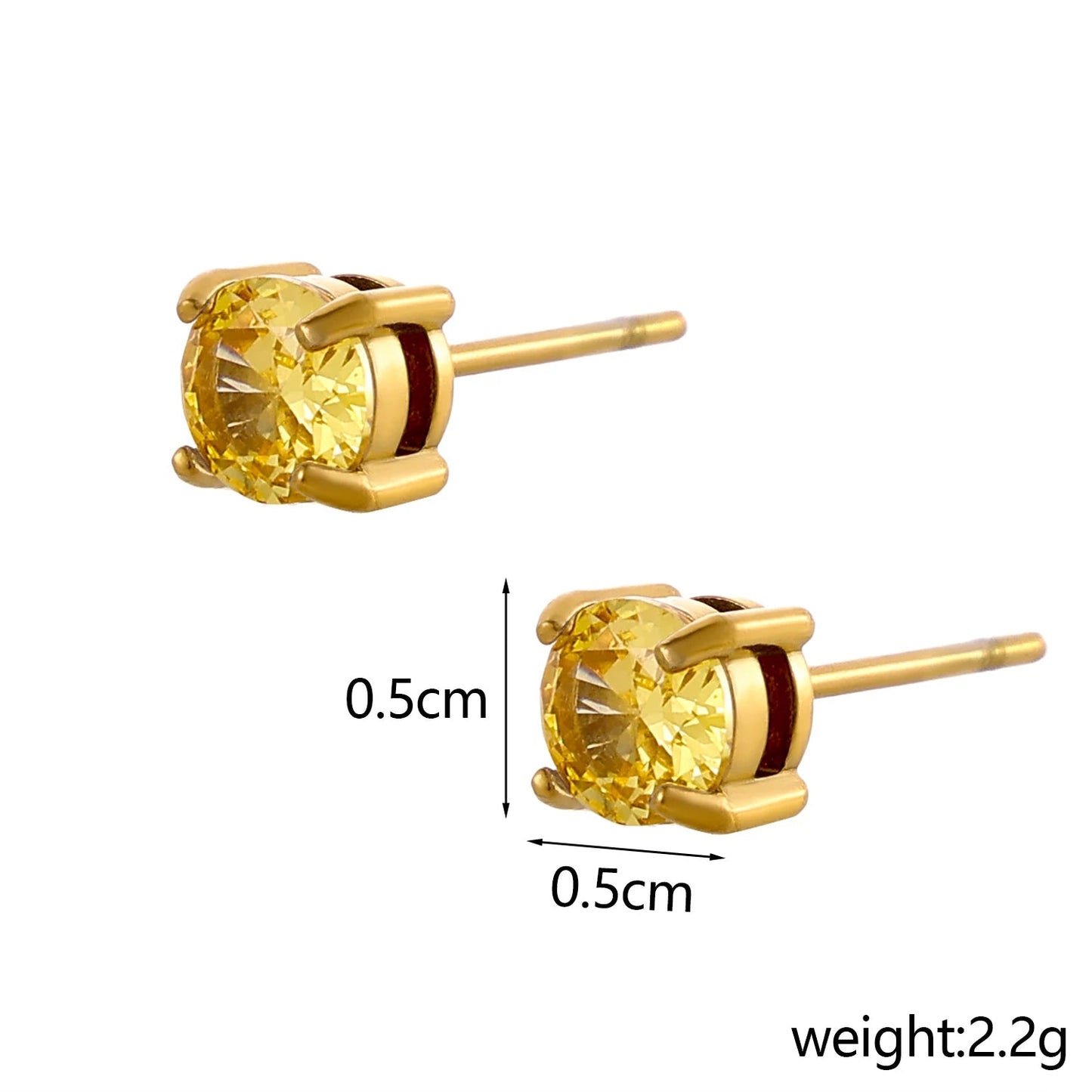 Colorful Gem-Like Earrings