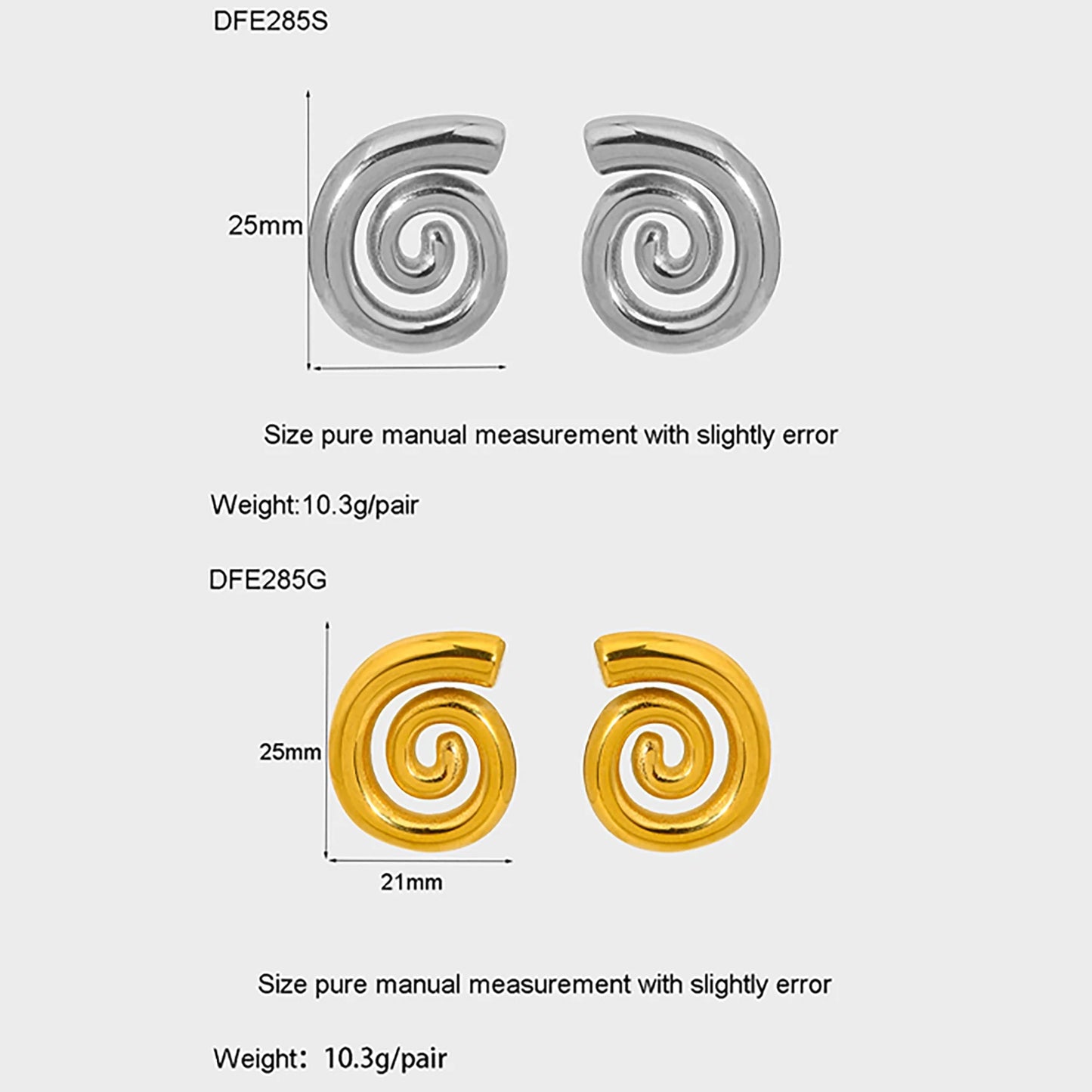 Spira Glow Set – Earrings & Necklace