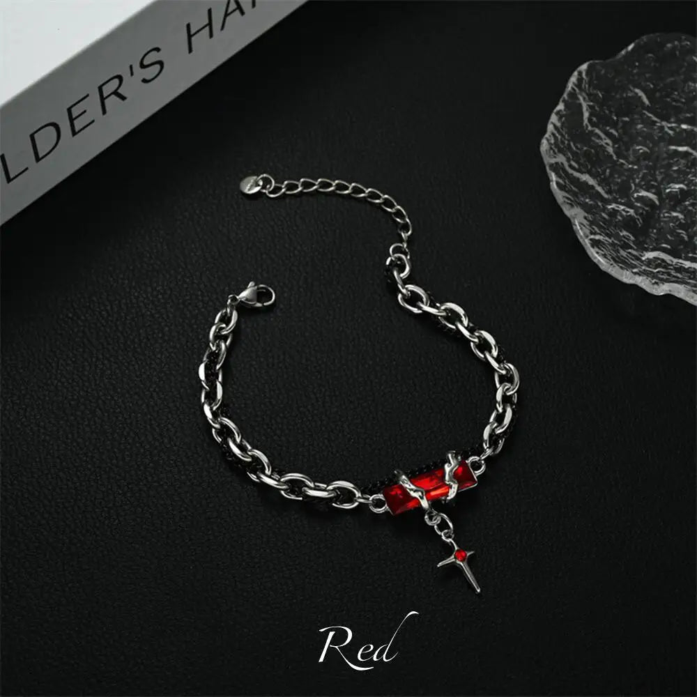 2025 Retro Black Zircon Star Bracelet For Women and Men