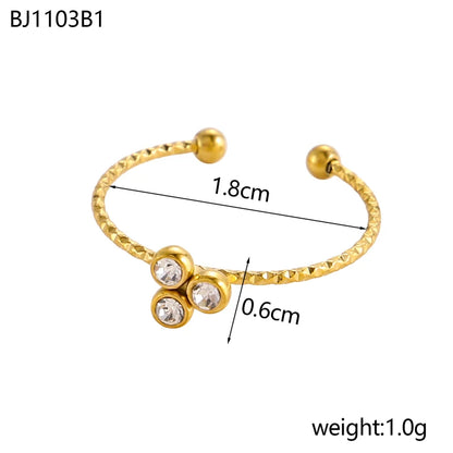 Twinkle Trio Ring