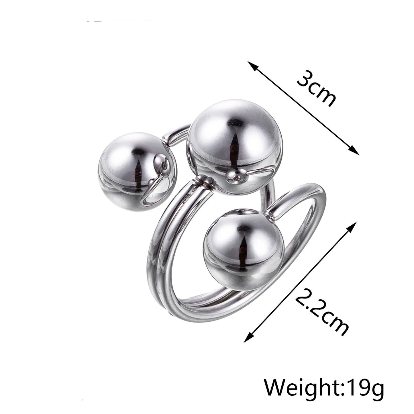 Orbit Sphere Ring