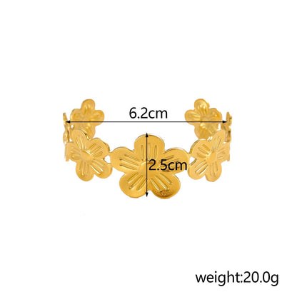 Nature Bloom Cuff Bracelet