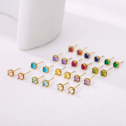 Colorful Gem-Like Earrings