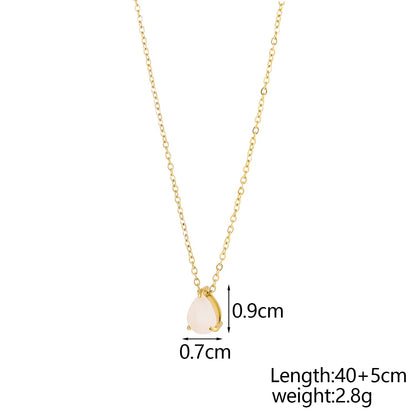 GleamDrop Birthstone Necklace