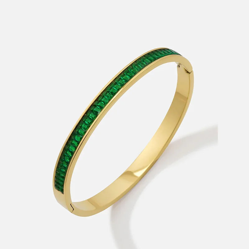 LustreLine Zircon Bangle