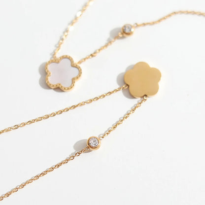 Lucky Bloom Pendant Necklace