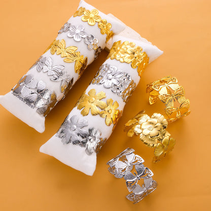 Nature Bloom Cuff Bracelet