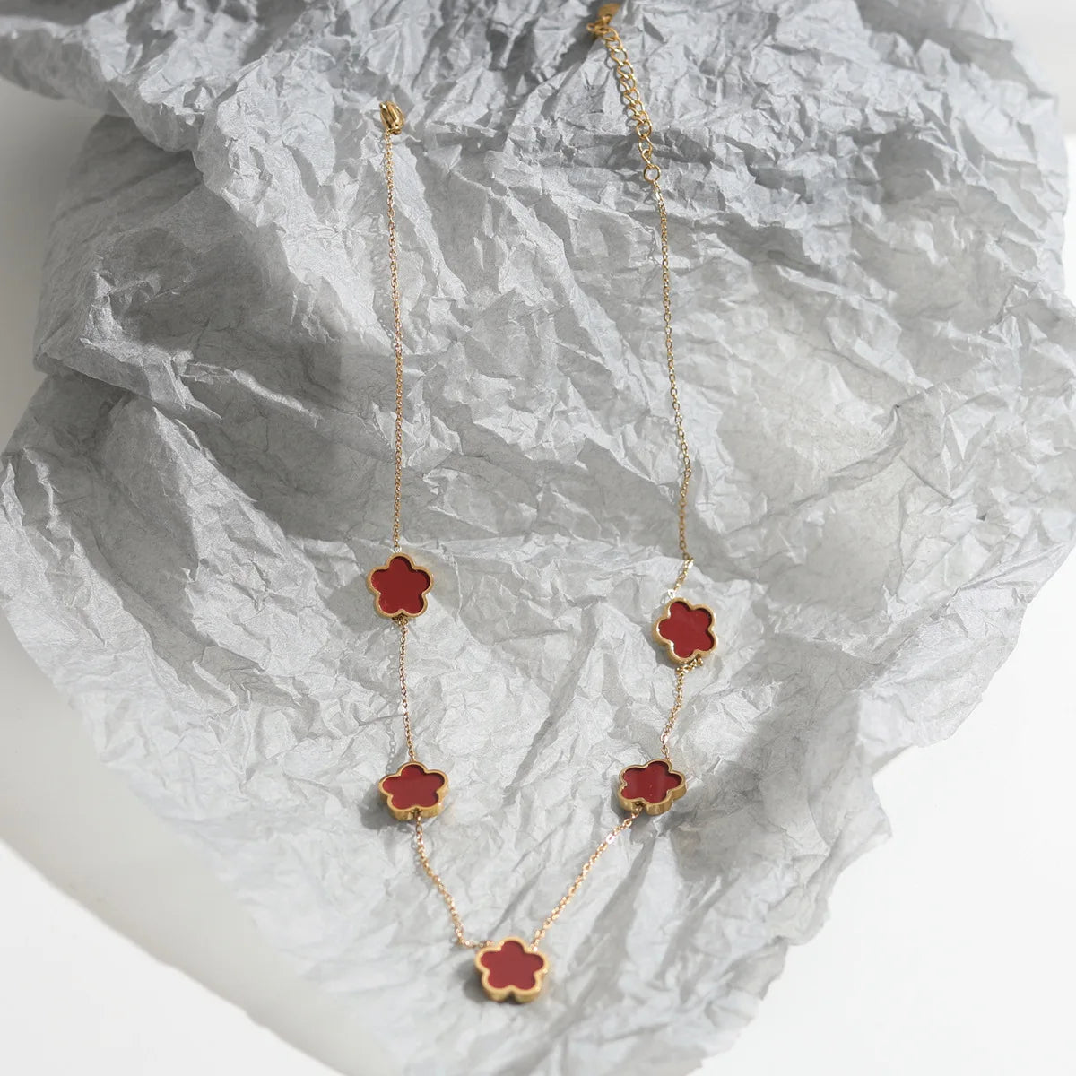 Lucky Bloom Pendant Necklace