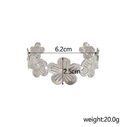 Nature Bloom Cuff Bracelet