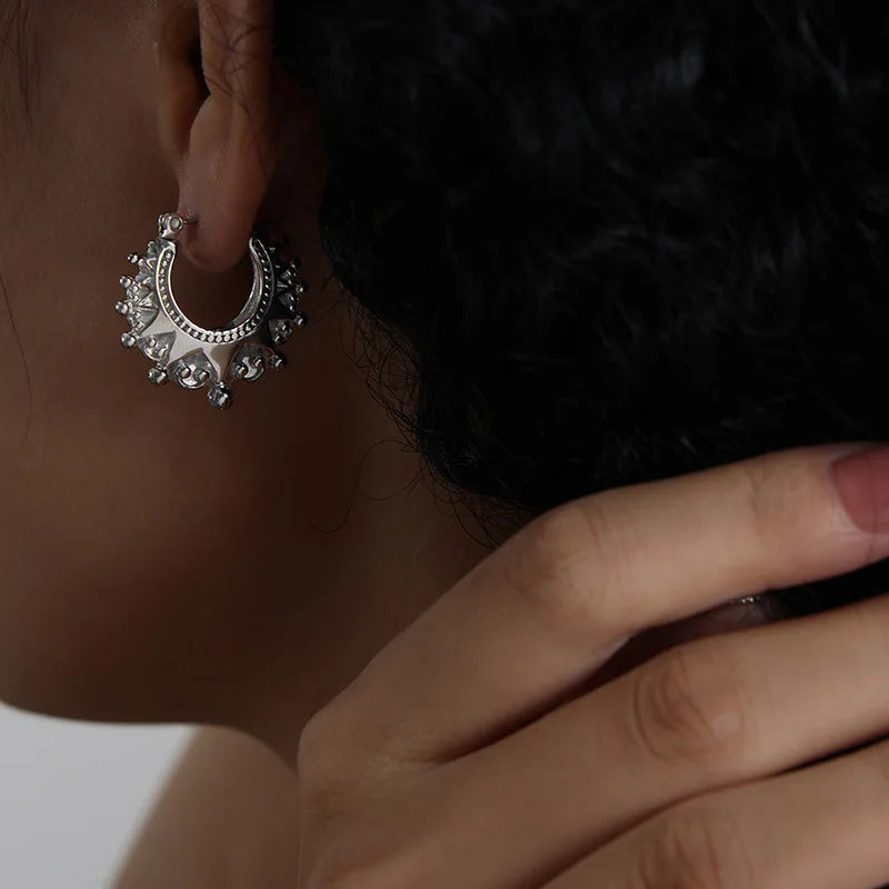 Solara Hoop Earrings