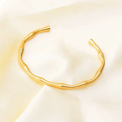 Bamboo Curve Bracelet