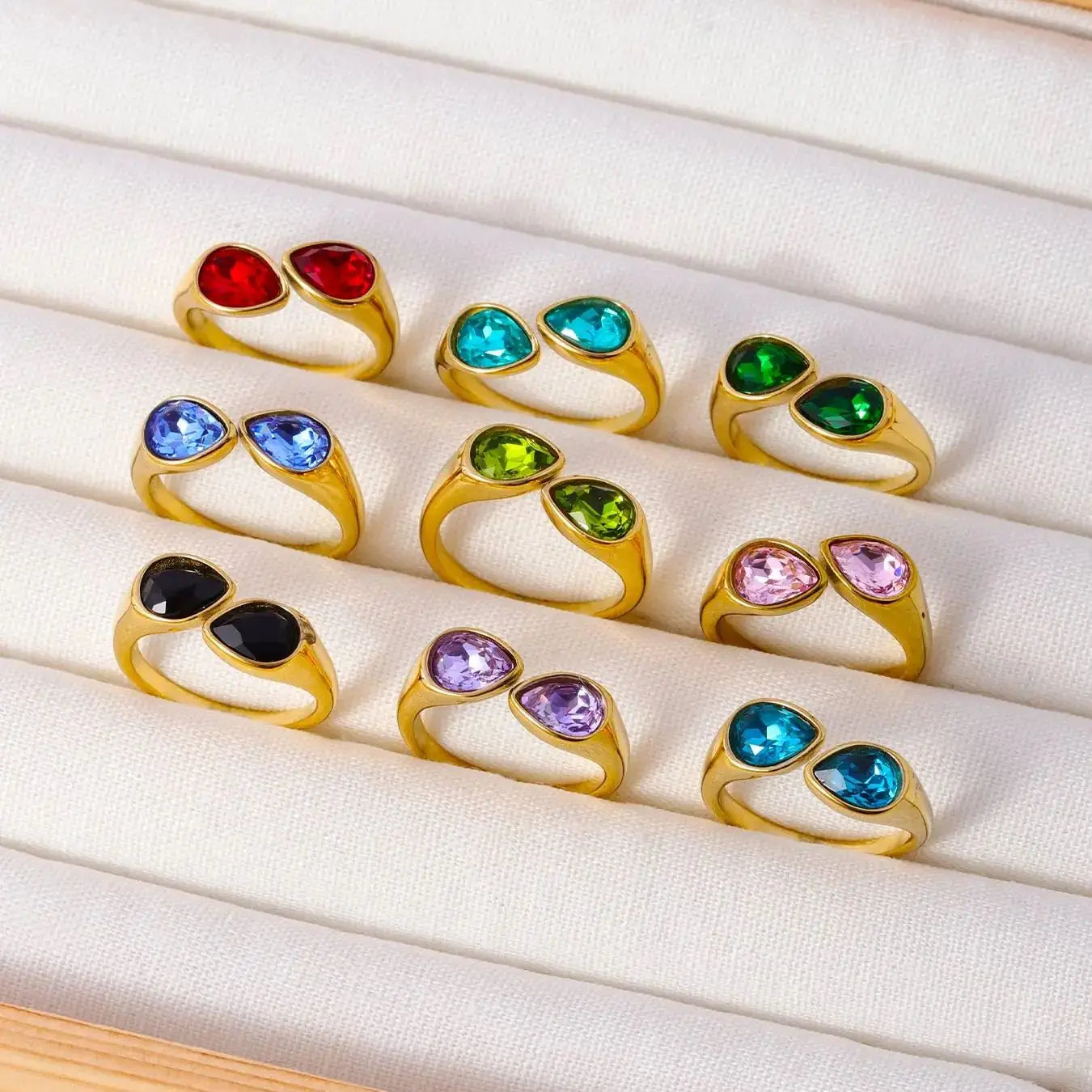 Gleam Arc Rings