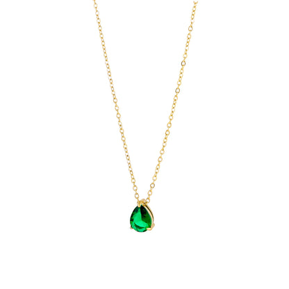 GleamDrop Birthstone Necklace