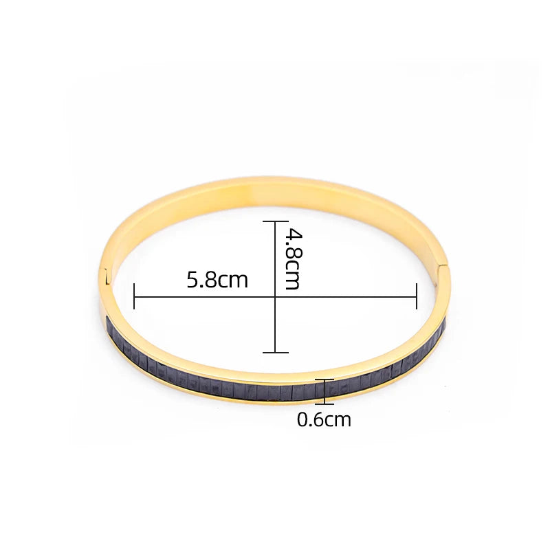 LustreLine Zircon Bangle