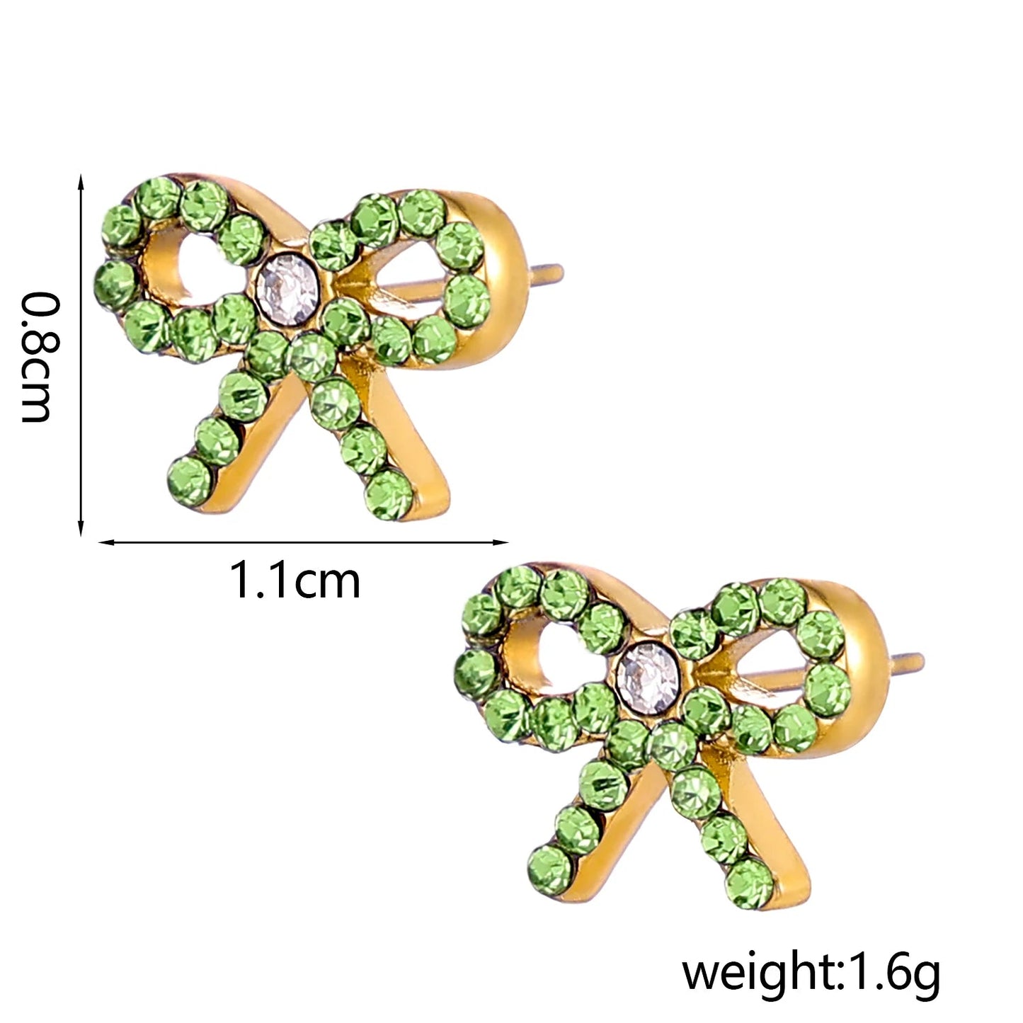 Twinkle Bow Studs