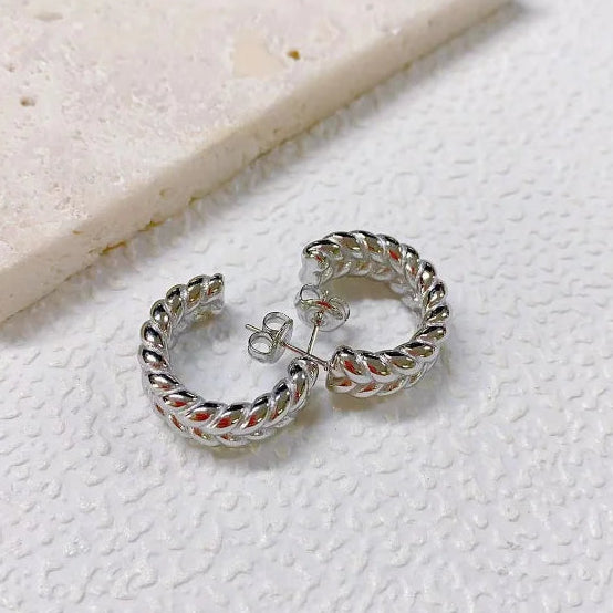 Twist Bold Hoop Earrings