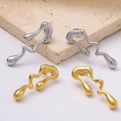 MeltFlow Sculptural Earrings