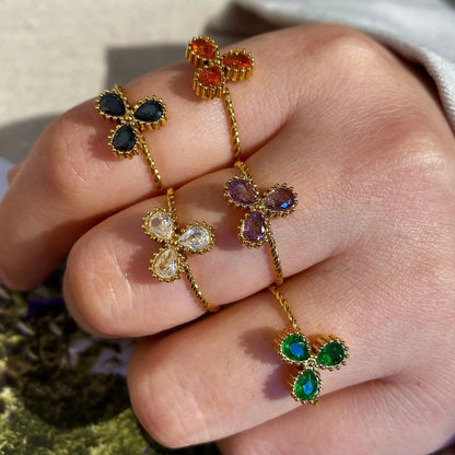 Trilush Gem Ring
