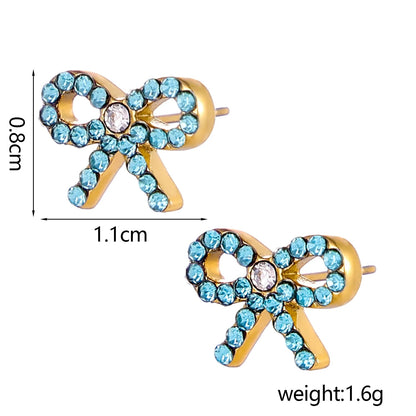 Twinkle Bow Studs