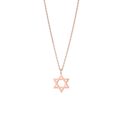 Stellar Hex Star Necklace
