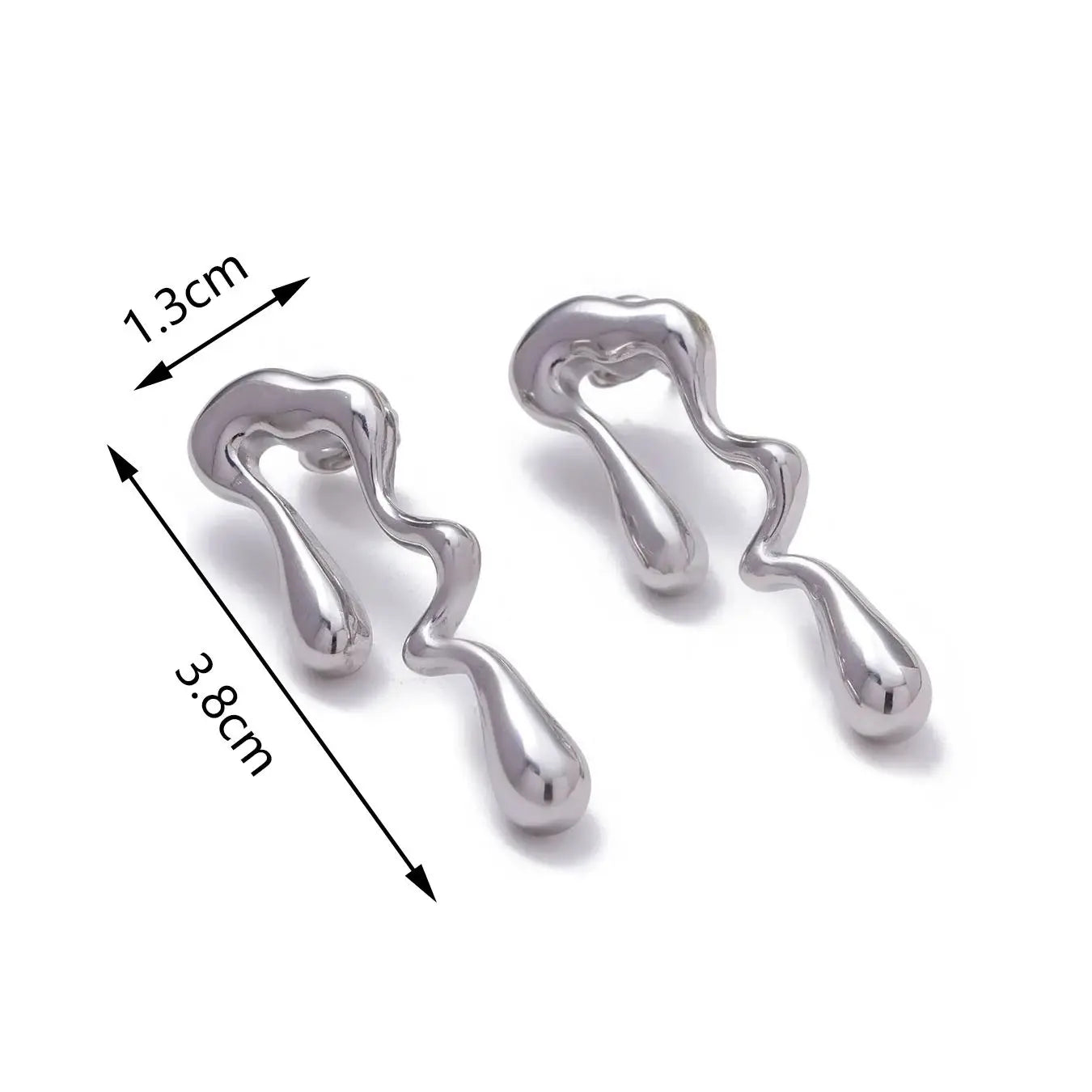 MeltFlow Sculptural Earrings