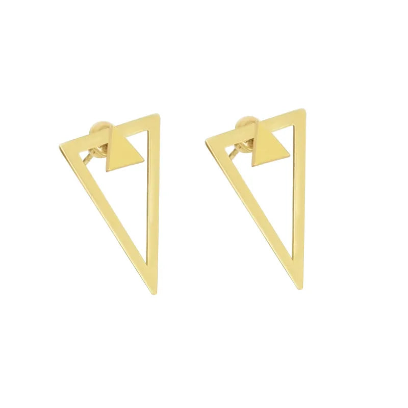 Triangular Chic Stud Earrings