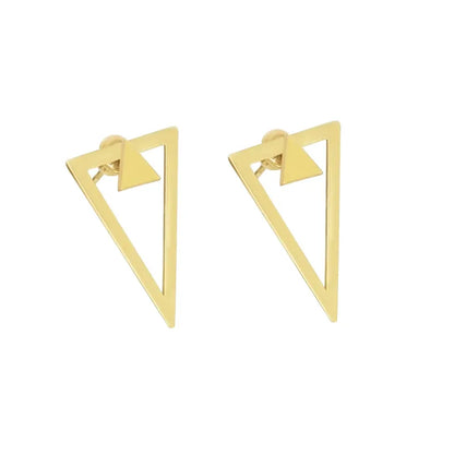 Triangular Chic Stud Earrings