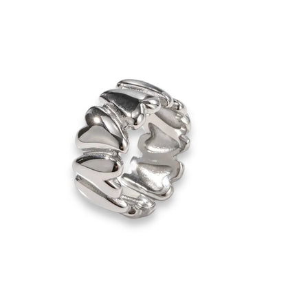 Heartlinked Adjustable Ring