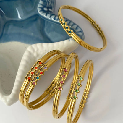 LustreLine Crystal Bangle