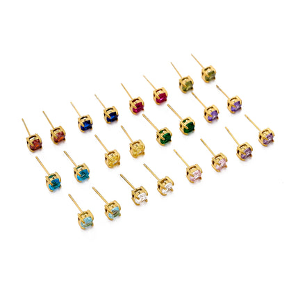 Colorful Gem-Like Earrings
