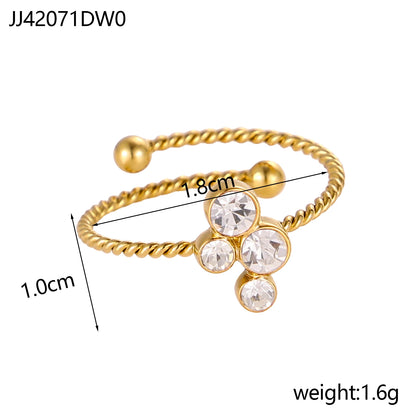 Twinkle Trio Ring