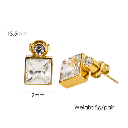GeoGleam Duo Earrings