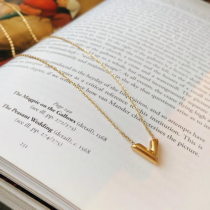 Victory V Necklace