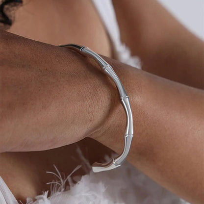 Bamboo Curve Bracelet