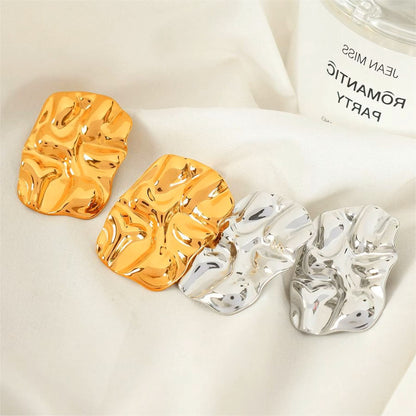 Molten Form Earrings