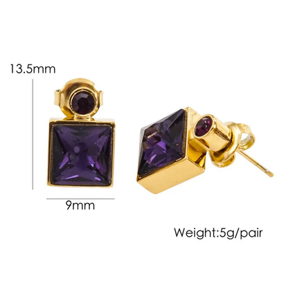 GeoGleam Duo Earrings